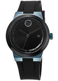 Movado Bold Fusion Black Dial Black Rubber Strap Watch for Men - 3600626 Buy Now By Movado