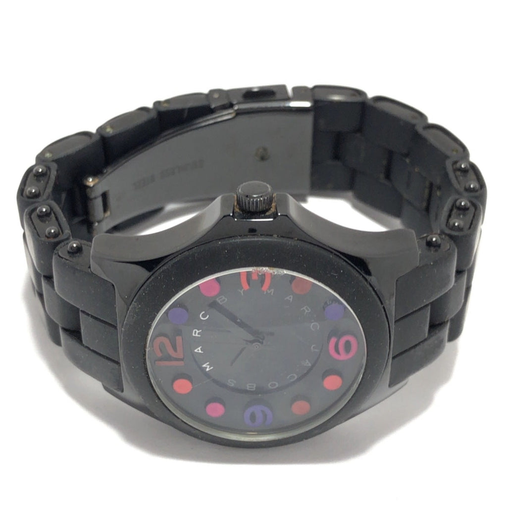 Marc Jacobs Pelly Black Dial Black Silicone Strap Watch for Women - MBM2543 Buy Now By Marc Jacobs