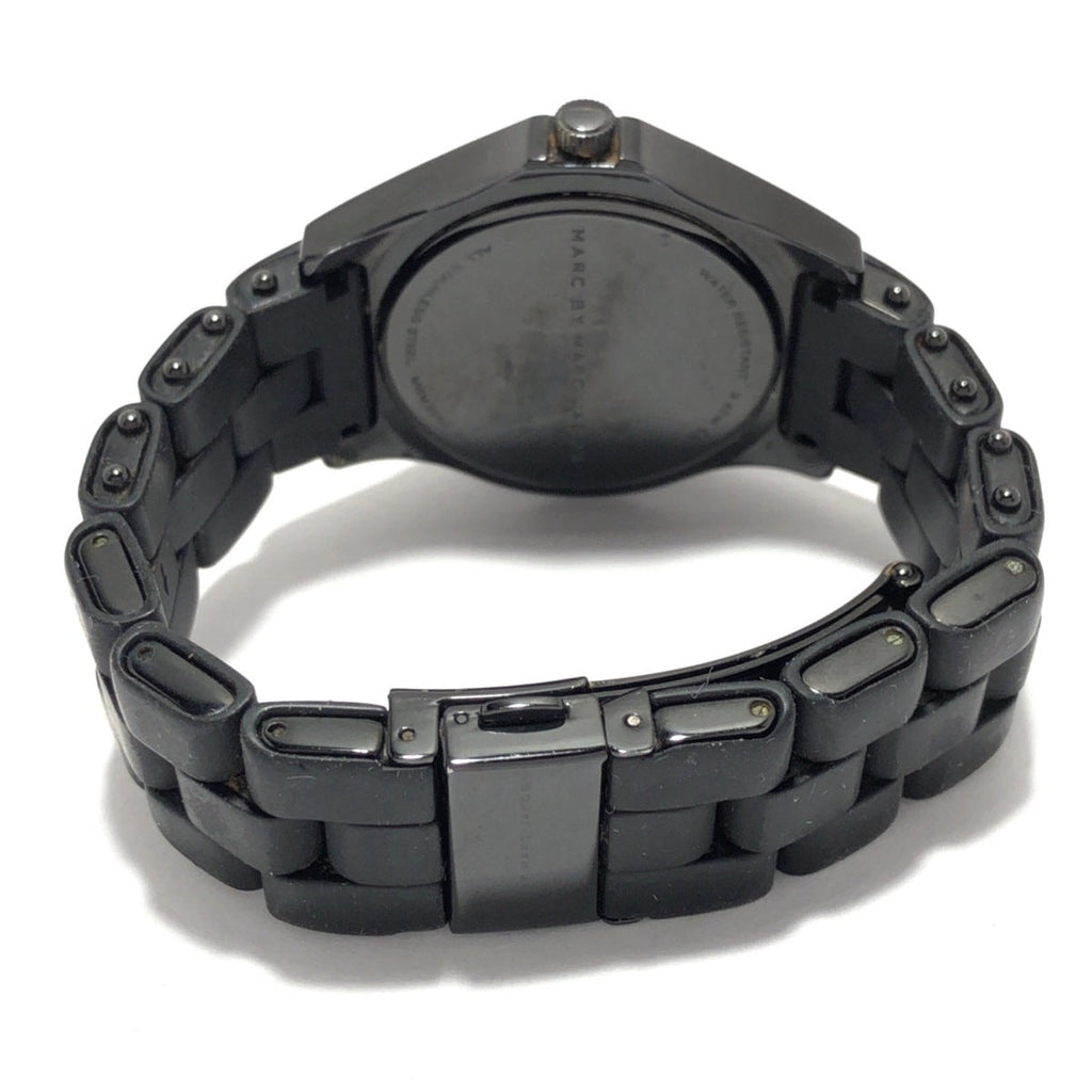 Marc Jacobs Pelly Black Dial Black Silicone Strap Watch for Women - MBM2543 Buy Now By Marc Jacobs