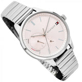 Tommy Hilfiger Brooke Pink Dial Silver Steel Strap Watch for Women - 1782020 Buy Now By Tommy Hilfiger