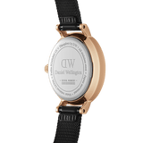 Daniel Wellington Petite Reading White Dial Black Leather Strap Watch For Women - DW00100173 Buy Now By Daniel Wellington