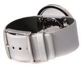 Calvin Klein Glam Transparent Silver Dial Grey Leather Strap Watch for Women - K9423193 Buy Now By Calvin Klein