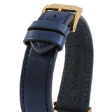 Movado Heritage Celestograf White Mother of Pearl Dial Blue Leather Strap Watch For Women - 3650011 Buy Now By Movado