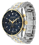 Movado Heritage Calendoplan Chronograph Blue Dial Two Tone Steel Strap Watch For Men - 3650126 Buy Now By Movado