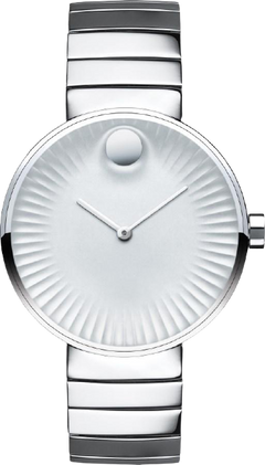 Movado Edge Silver Dial Silver Steel Strap Watch for Women - 3680012 Buy Now By Movado