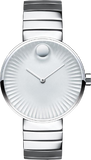 Movado Edge Silver Dial Silver Steel Strap Watch for Women - 3680012 Buy Now By Movado