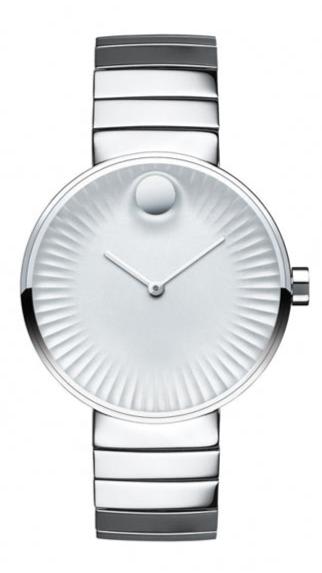 Movado Edge Silver Dial Silver Steel Strap Watch for Women - 3680012 Buy Now By Movado