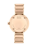 Movado Edge Rose Gold Dial Rose Gold Steel Strap Watch for Women - 3680013 Buy Now By Movado