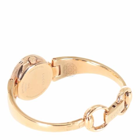 Gucci Horsebit Collection Diamonds Mother of Pearl Dial Rose Gold Steel Strap Watch For Women - YA139508 Buy Now By Gucci