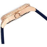 Guess Swirl Analog Quartz White Dial Blue Rubber Strap Watch for Women - W1096L4 Buy Now By Guess