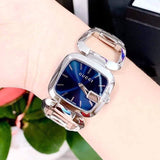 Gucci G Gucci Blue Dial Silver Steel Strap Watch For Women - YA125405 Buy Now By Gucci