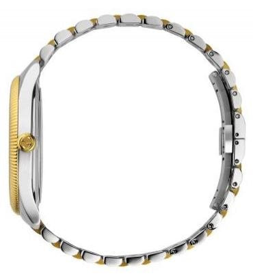 Gucci G Timeless Automatic White Dial Two Tone Steel Strap Watch for Men - YA126356 Buy Now By Gucci
