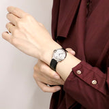 Cartier Ballon Bleu de Cartier Diamonds Silver Dial Black Leather Strap Watch for Women - W4BB0008 Buy Now By Cartier