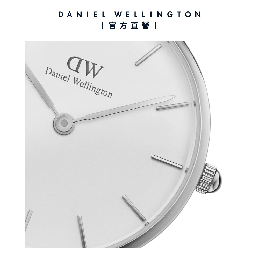 Daniel Wellington Classic Petite Reading White Dial Black Leather Strap Watch For Women - DW00100185 Buy Now By Daniel Wellington