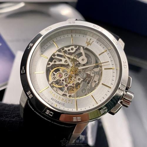 Maserati Ingegno Automatic Black Skeleton Dial Black Leather Strap Watch For Men - R8821119002 Buy Now By Maserati