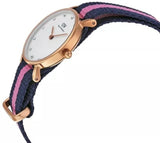 Daniel Wellington Classy Winchester White Dial Two Tone NATO Strap Watch For Women - DW00100077 Buy Now By Daniel Wellington