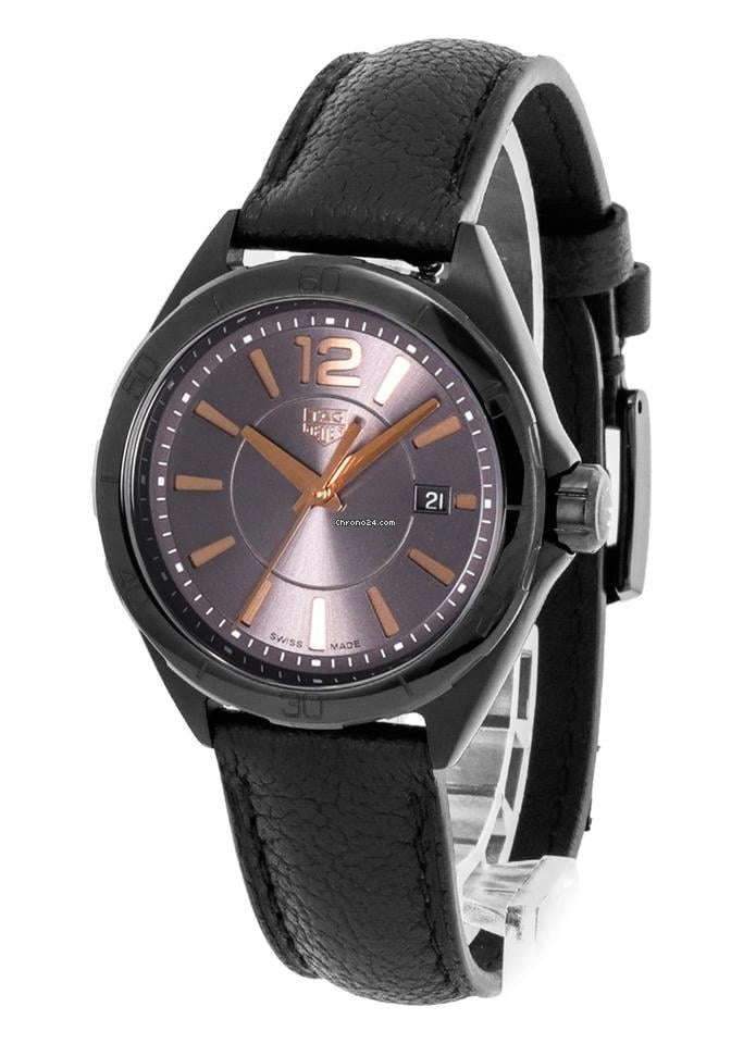 Tag Heuer Formula 1 Quartz Black Dial Black Leather Strap Watch for Women - WBJ1414.FC8234 Buy Now By Tag Heuer