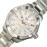 Tag Heuer Aquaracer Automatic White Dial Silver Steel Strap Watch for Men - WBD2111.BA0928 Buy Now By Tag Heuer