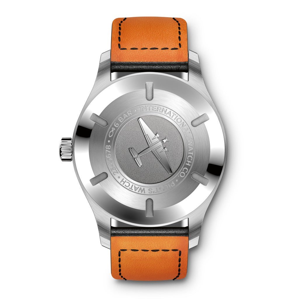 IWC Pilot's Mark XVIII 40mm Black Dial Black Leather Strap Watch for Men - IW327001 Buy Now By IWC