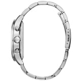 Guess Atlas Chronograph Black Dial Silver Steel Strap Watch For Men - W0668G3 Buy Now By Guess