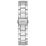 Guess Crown Jewel Diamonds Blue Dial Silver Steel Strap Watch for Women - GW0410L1 Buy Now By Guess