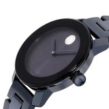Movado Bold Blue Dial Blue Steel Strap Watch For Women - 3600388 Buy Now By Movado