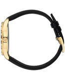 Gucci Le Marche Des Merveilles Quartz Green Dial Black Leather Strap Watch For Women - YA126463 Buy Now By Gucci