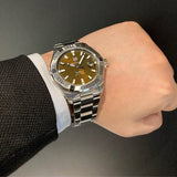 Tag Heuer Aquaracer Calibre 5 Automatic Sunray Brown Dial Silver Steel Strap Watch for Men - WAY2018.BA0927 Buy Now By Tag Heuer