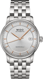 Mido Baroncelli III Automatic Silver Dial Silver Steel Strap Watch For Women - M7600.4.10.1 Buy Now By Mido