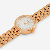 Tissot T Lady Lovely Silver Dial Rose Gold Steel Strap Watch For Women - T058.009.33.031.01 Buy Now By Tissot