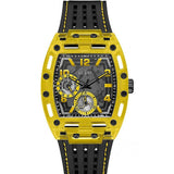 Guess Phoenix Chronograph Black Dial Black Rubber Strap Watch for Men - GW0499G2 Buy Now By Guess