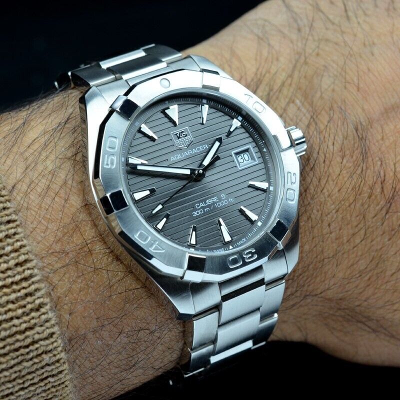 Tag Heuer Aquaracer Anthracite Dial Watch for Men - WAY2113.BA0928