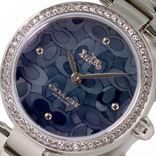 Coach Park Mother of Pearl Blue Dial Silver Steel Strap Watch for Women - 14503224 Buy Now By Coach