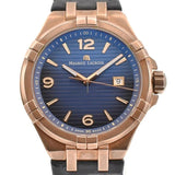 Maurice Lacroix Aikon Date Limited Edition Blue Dial Blue Leather Strap Watch For Men - AI1028-BRZ01-420-1 Buy Now By Maurice Lacroix