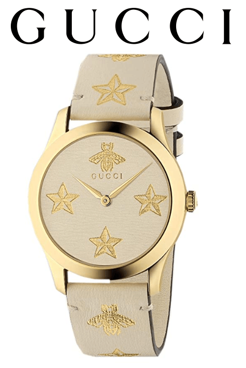 Gucci G Timeless White Dial White Leather Strap Watch For Women - YA1264096 Buy Now By Gucci