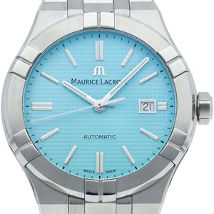 Maurice Lacroix Aikon Automatic Limited Summer Edition Blue Dial Silver Steel Strap Watch For Men - AI6008-SS00F-431-1 Buy Now By Maurice Lacroix