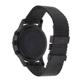 Emporio Armani Renato Chronograph Black Dial Black Mesh Bracelet Watch For Men - AR2498 Buy Now By Emporio Armani