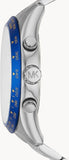 Michael Kors Layton Chronograph Blue Dial Two Tone Steel Strap Watch For Men - MK8825 Buy Now By Michael Kors