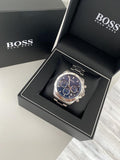 Hugo Boss Hero Sport Blue Dial Silver Steel Strap Watch for Men - 1513755 Buy Now By Hugo Boss
