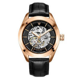 Maserati Traguardo Automatic Black Skeleton Dial Black Leather Strap Watch For Men - R8821112001 Buy Now By Maserati