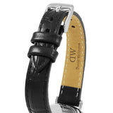 Daniel Wellington Classic Petite Reading White Dial Black Leather Strap Watch For Women - DW00100241 Buy Now By Daniel Wellington