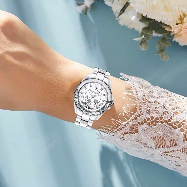 Coach Preston White Dial White Steel Strap Watch for Women - 14503464 Buy Now By Coach