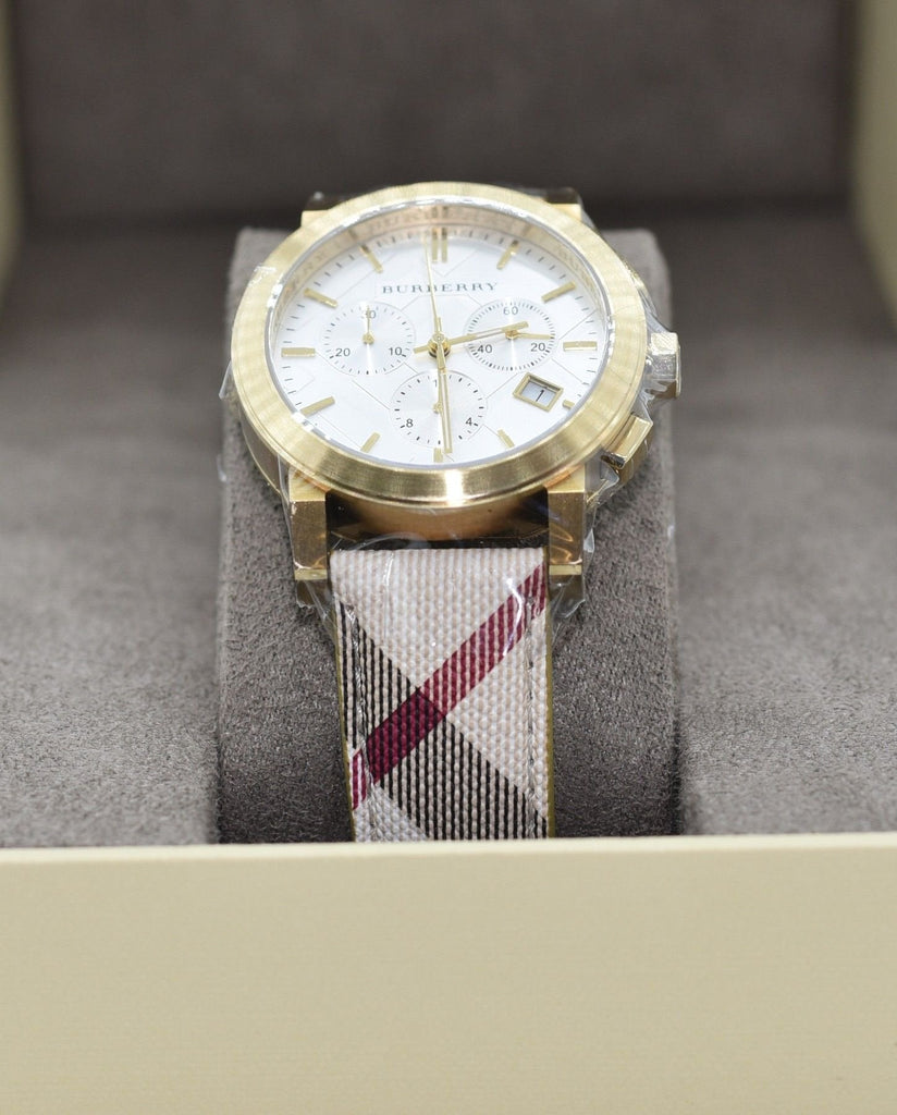Burberry Heritage Nova Heritage White Dial Leather Strap Watch for Women - BU1395 Buy Now By Burberry