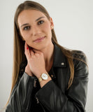 Michael Kors Pyper Quartz Mother of Pearl White Dial Gold Mesh Bracelet Watch For Women - MK4619 Buy Now By Michael Kors