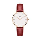 Daniel Wellington Classic Suffolk White Dial Brown Leather Strap Watch For Women - DW00100120 Buy Now By Daniel Wellington