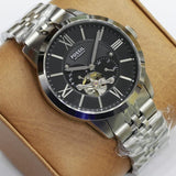 Fossil Townsman Black Dial Silver Steel Strap Watch for Men - ME3107 Buy Now By Fossil