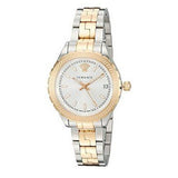 Versace Hellenyium Silver Dial Two Tone Steel Strap Watch for Women - V12030015 Buy Now By Versace