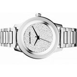 Michael Kors Kinley Diamond Pave Silver Dial Silver Steel Strap Watch for Women - MK5996 Buy Now By Michael Kors