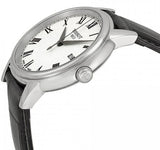Tissot T Classic Carson White Dial Black Leather Strap Watch for Men - T085.410.16.013.00 Buy Now By Tissot
