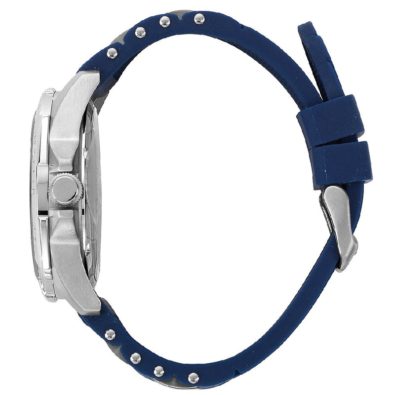 Guess Oasis Multifunction Blue Dial Two Tone Steel Strap Watch for Men- W0366G2 Buy Now By Guess